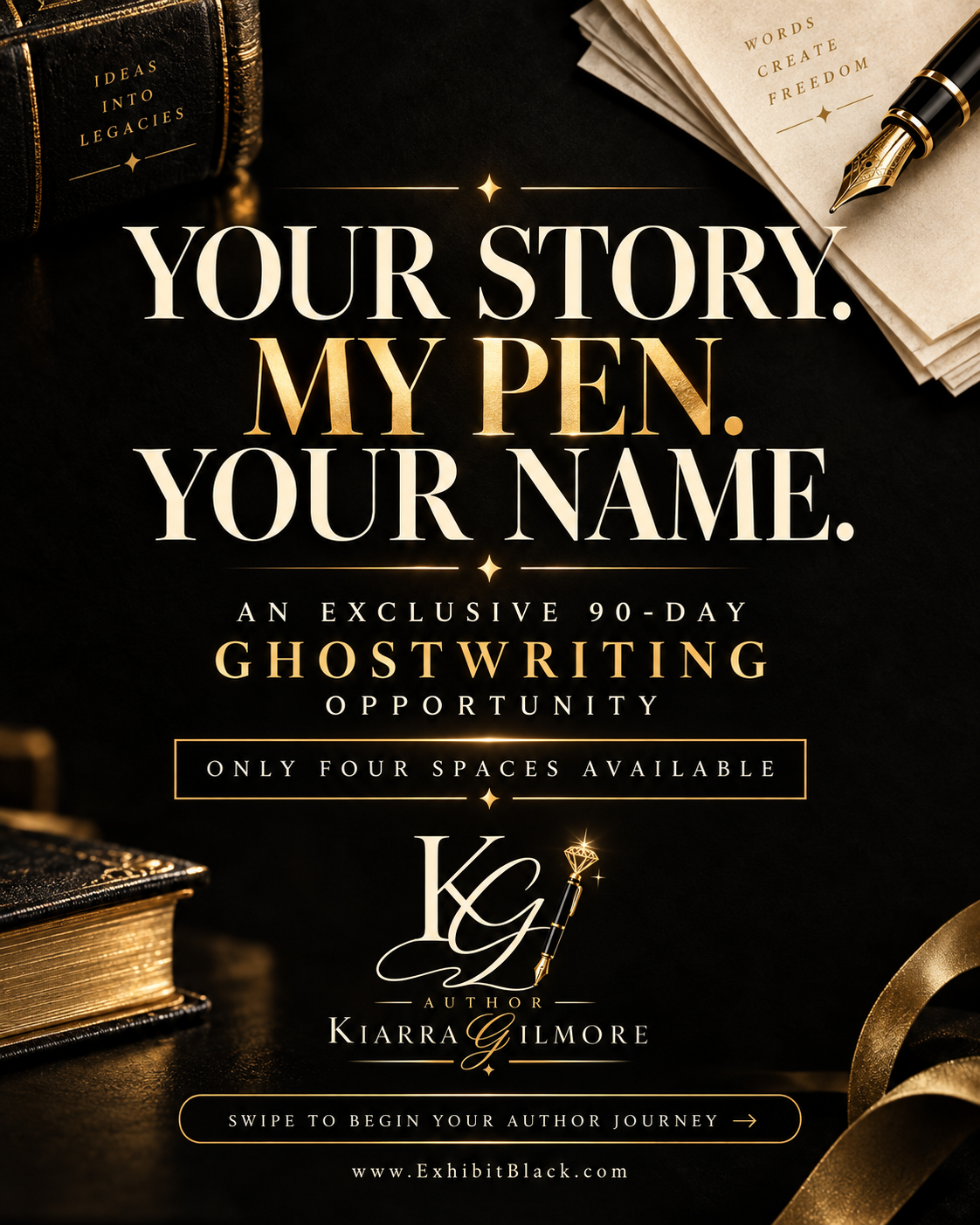 Ghostwriting Opportunity Deposit Main image