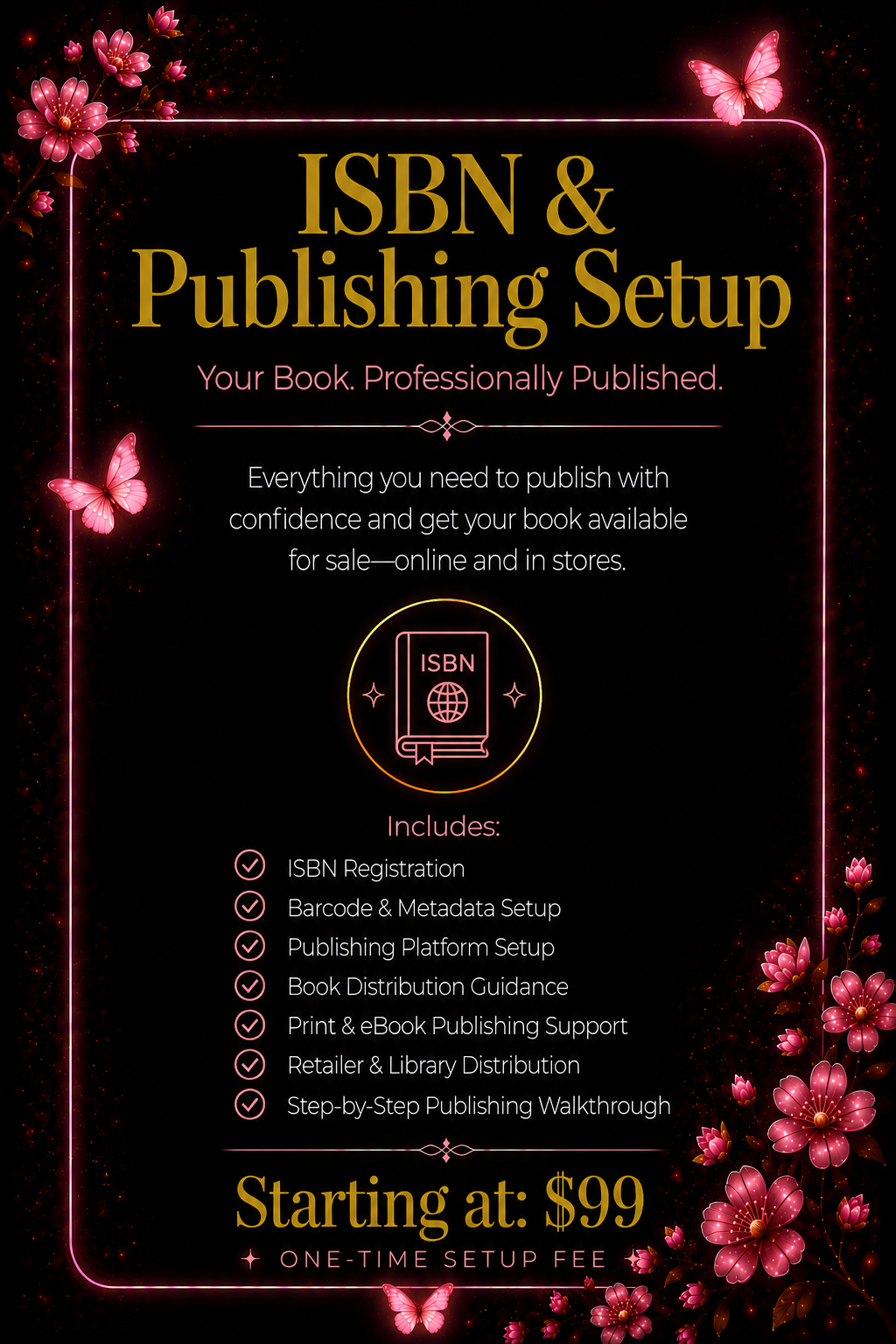 ISBN & Publishing Setup