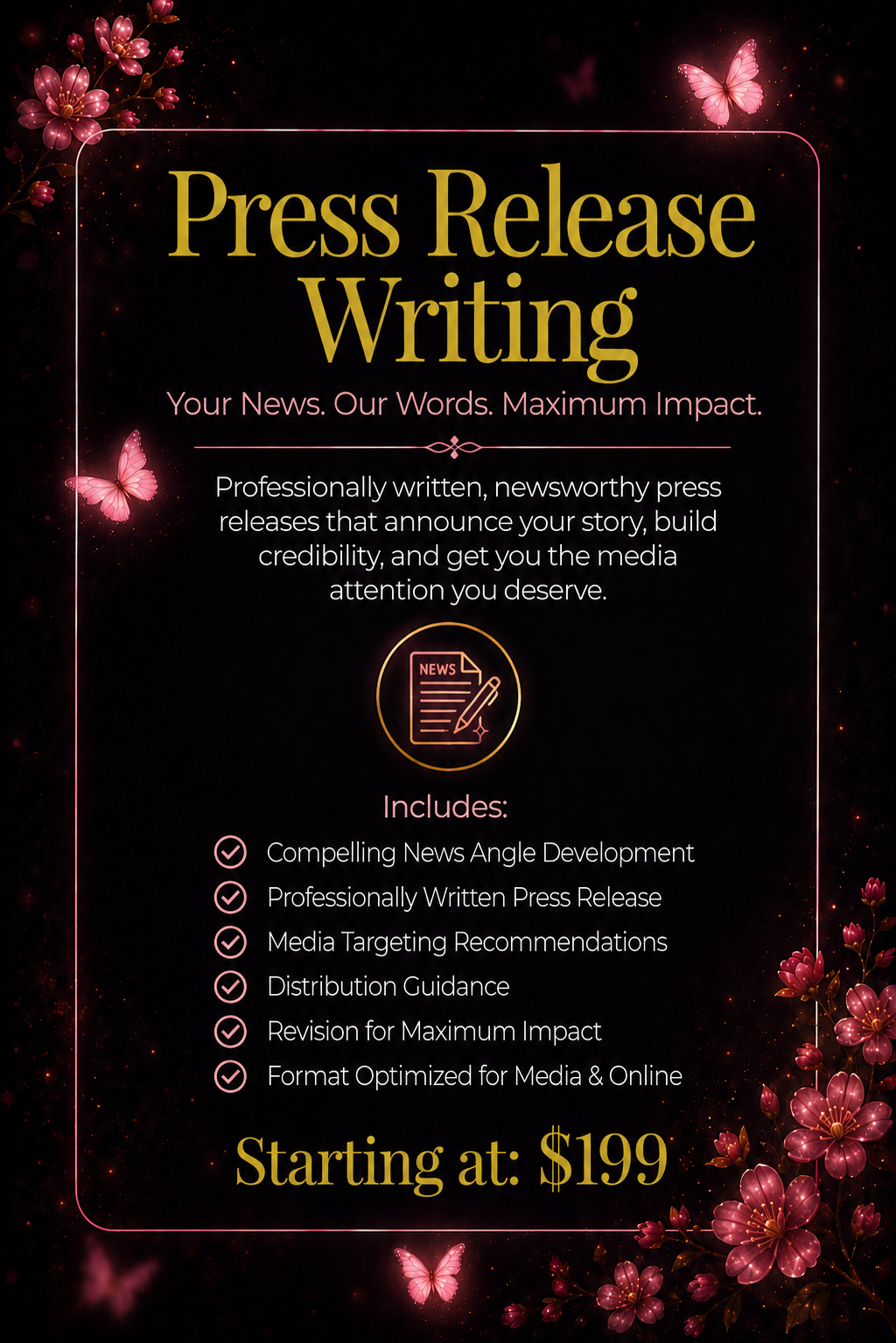 Press Release Writing